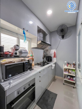 *****ทาวน์เฮ้าส์มือสองย่านนนทบุรี ม.เดอะเมทโทร รัตนาธิเบศร์ เนื้อที่ 20 ตร.ว. ฟังก์ชัน 3 ห้องนอน 2 ห้องน้ำ 2 ที่จอดรถ แถมฟรี! 4 เครื่องปรับอากาศ, 1 เครื่องทำน้ำอุ่น, ฯลฯ บนทำเลเหมาะแก่การอยู่ เพียง 6 นาทีก็ถึงรถไฟฟ้าสายสีม่วง "สถานีไทรม้า" ใกล้ทางด่วน "งามวงศ์วาน"